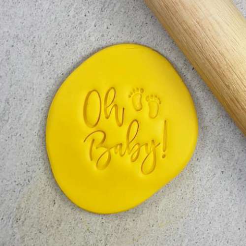 Cookie Embosser - Oh Baby